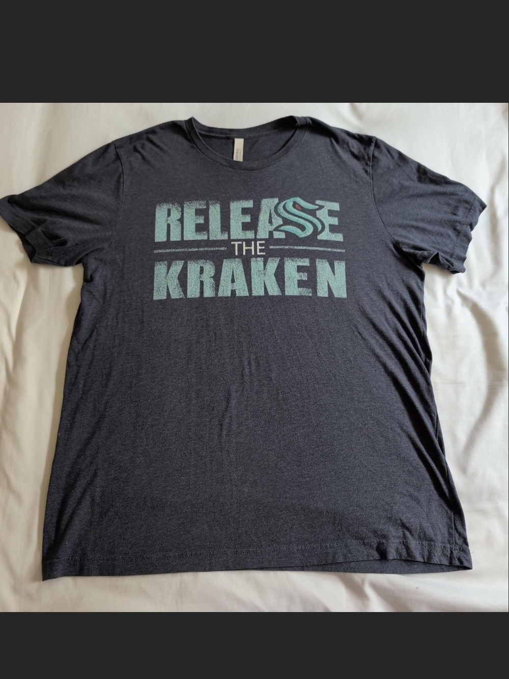 Release The Kraken Short-Sleeve Graphic Tee - Navy